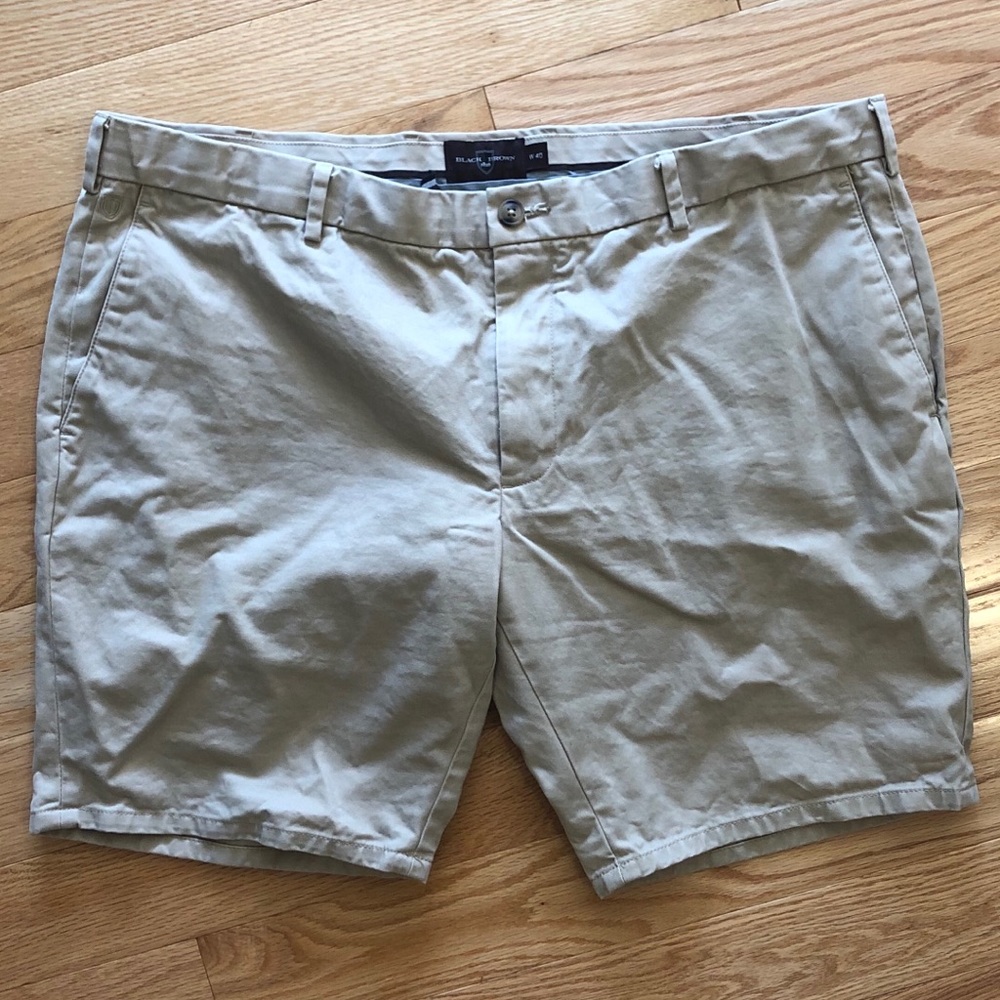 Black Brown Tan Shorts